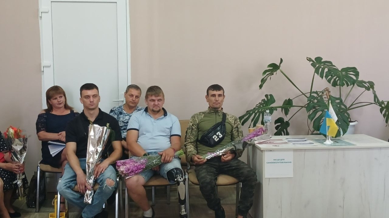 В Китайгородській ОТГ відбулася зустріч з воїнами ЗСУ та родинами полеглих