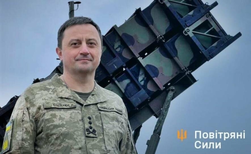 Зеленський звільнив Олещука з посади командувача Повітряних Сил ЗСУ