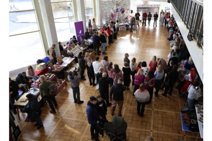 У Луцьку на ярмарку ветерани презентували 40 власних бізнесів