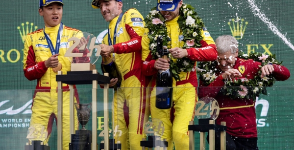 Команда AF Corse із Кубіцею стала переможцем гонки “24 години Ле-Мана”