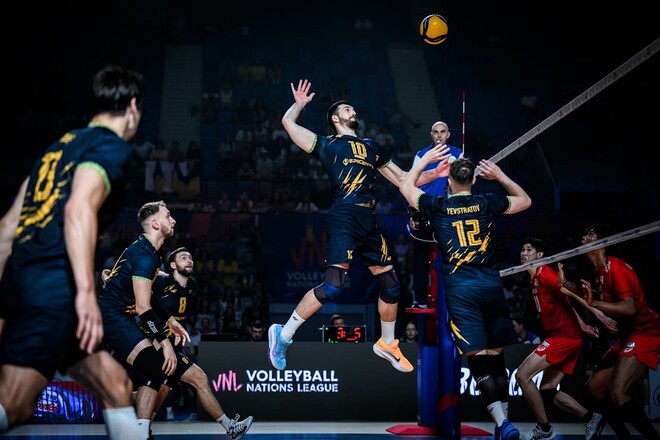 Болгарія – Україна. Ліга націй з волейболу. Дивитися онлайн. LIVE