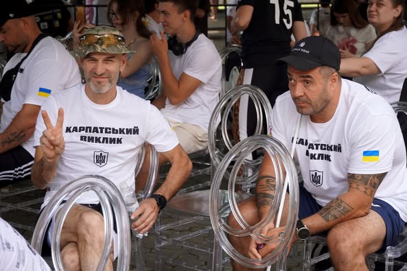 Змагаються ветерани і ветеранки: в Ужгороді - другий день "Карпатського виклику"