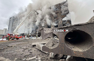 Атака на Київ: репортаж з місця ліквідації наслідків