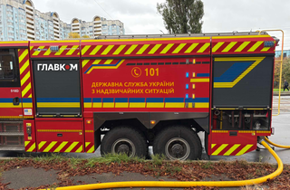 Атака на Київ: репортаж з місця ліквідації наслідків