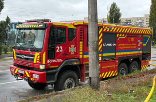Атака на Київ: репортаж з місця ліквідації наслідків