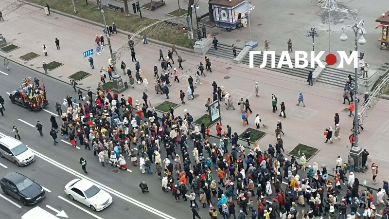 Різдво у серці столиці: Київ зустрів свято великою ходою звіздарів (фото, відео)